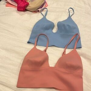 2 Never Worn free people bralettes